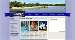 Desktop Screenshot of descubrichajari.com.ar